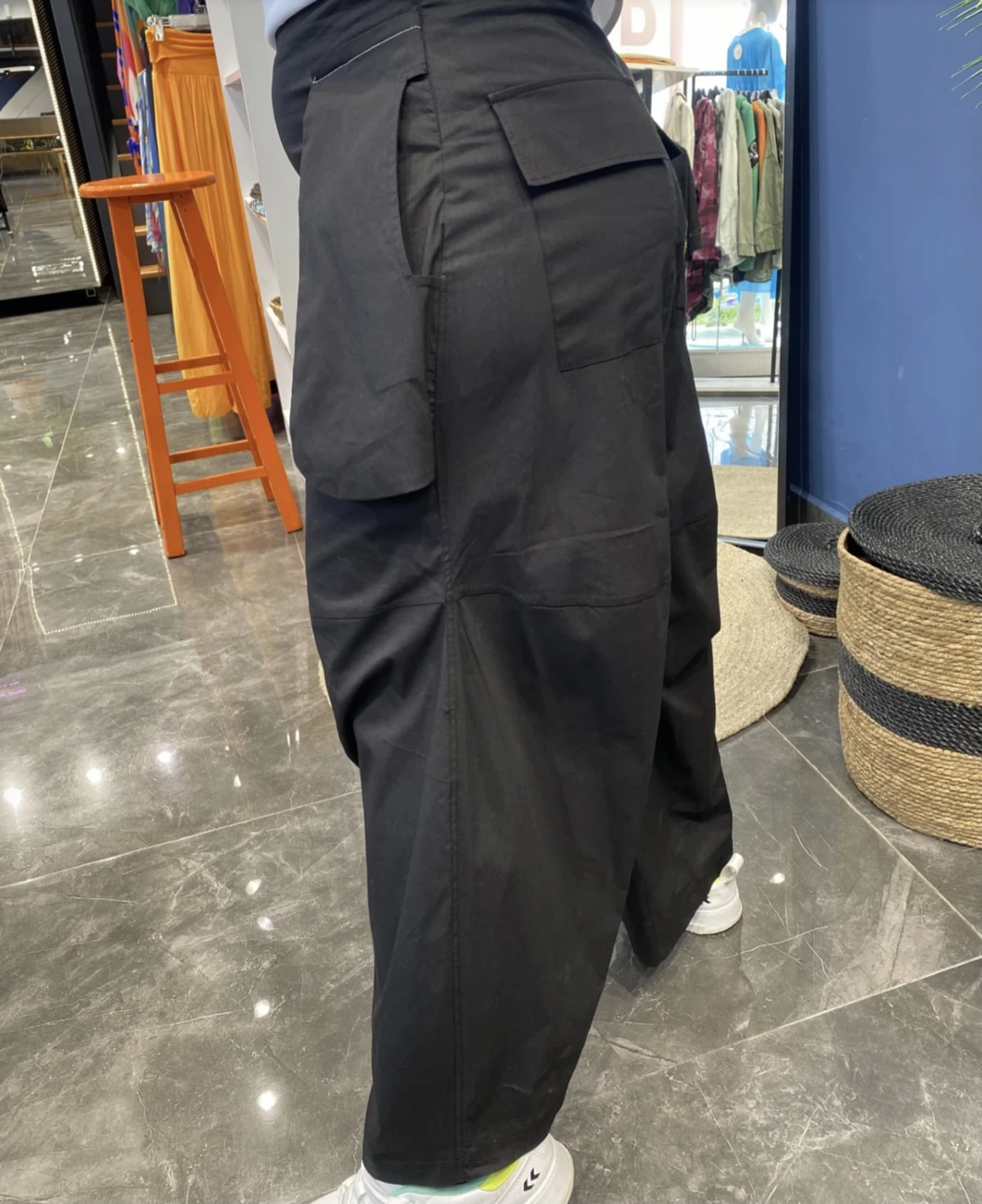 Nilmark Siyah Tasarım Pantalon 