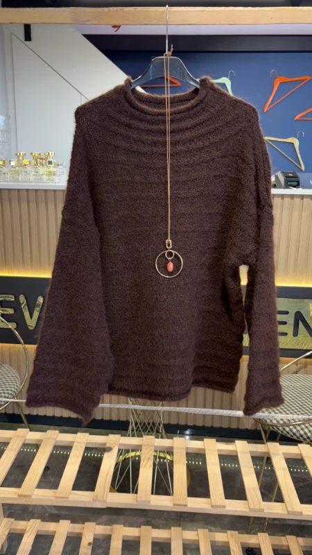 İtalyan Boğazlı Triko Kazak